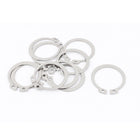 External Circlip Retaining Shaft Snap Clip Rings 32mm 10pcs