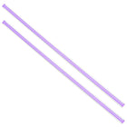 Acrylic Round Rod,1/4 Diameter 10 Inch Length,Straight Light Purple Line,Solid Plastic PMMA Bar Stick 2pcs