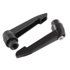 a15072100ux0136 M10 Thread 80 mm Long Lever Lathe Adjustable Clamping Handle (Pack of 2)