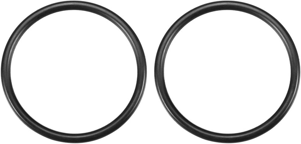 Nitrile Rubber O-Rings 52mm OD 45mm ID 3.5mm Width, Metric Sealing Gasket, Pack of 2