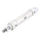 a16032400ux0597 MA2550 25 mm Bore 50 mm Stroke Screwed Piston Rod Mini Pneumatic Air Cylinder, Metal, 0.87"