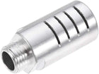 Pneumatic Air Muffler G1/4 Male Thread Strainer Aluminum Alloy Breather Exhaust Muffler