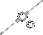 Die Stock Handle Wrench Set, 5/8-18 UNF Round Die and 38mm Die Holder (Fits 1/2"-5/8" (UNC/UNF) / Metric M12-M14 / 38mm OD Dies) for Bolt Thread Repair