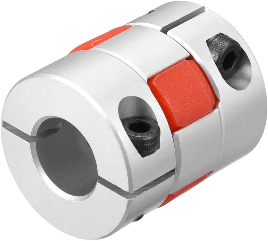 Shaft Coupling 14mm to 15mm Bore L35xD30 Flexible Coupler Joint for Servo Stepped Motor