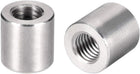 Round Connector Nuts, M12x20mm Height Sleeve Rod bar Stud Nut Stainless Steel 304, Pack of 5