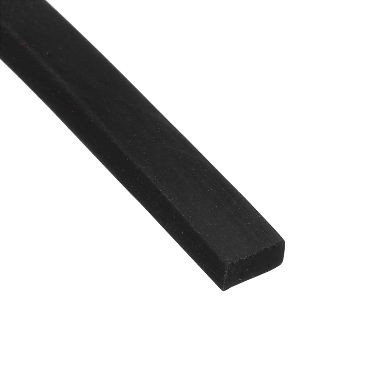 Neoprene Rubber Sheet Rolls 1/8" T x 0.2" W x 5'L Solid Rubber Seal Strip for DIY Gasket, Crafts, Pads, Seals, Protection