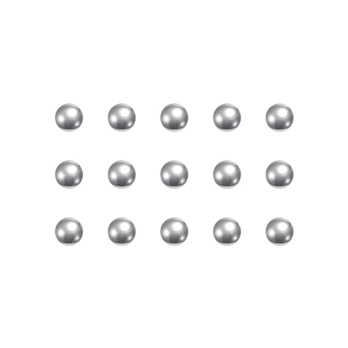 15pcs 3.5mm Chrome Steel Bearing Balls G3 Precision