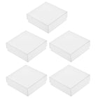Centrifuge Tube Freezer Storage Box 81 Places Cardboard Cryogenic Holder Rack for 1.5/1.8/2ml Microcentrifuge Tubes, Vials, Samples 5Pcs