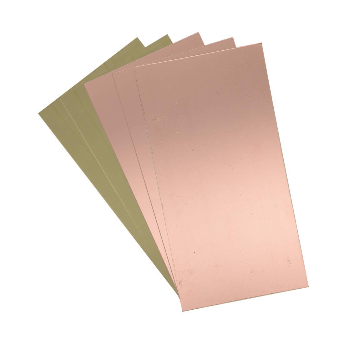 Single-Sided Copper Clad Laminate PCB Circuit Board, 250x130mm 9.84x5.12 inch, 1.5mm Thickness DIY Prototyping PCB Board, Name Board, 5pcs