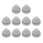 10pcs 1/2 Inch (11.5mm) Silicone Grey Hole Plugs