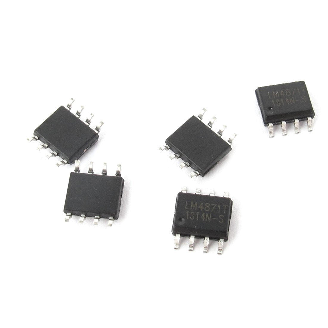 a14070800ux0153 5 Piece LM4871 SOP-8 8Pin Audio Power Amplifier IC Chip 1.1W, 0.2" Width, 0.28" Length