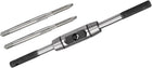 Metric Tap and Wrench Handle Set M2 x 0.4mm Pitch 3 Flutes H2 Thread Plug Tapper M1-M8 Adjustable Bar Holder Straight Tapping Wrench Reamer