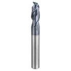Carbide Square End Mill, 5/16" Dia AlTiN BN Coated 2 Flutes Milling Bit Cutter, for Hardened Steel Cast Iron Alloy Metal, 5/16" Shank 13/16" Cut Length 2-1/2" Long HRC50