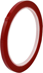 4mm Width 164ft Length Single-side Electrical Insulated Adhesive Tape Red