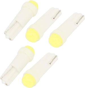 5 Adet Araba 12V T5 Beyaz LED Kenar İç Gösterge Paneli Iç Işık