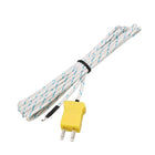 10Pcs K Type Temperature Thermocouple Sensor Wire -50C to +200C 10ft