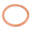 60mm x 50mm x 2mm Flat Ring Copper Crush Washer Sealing Gasket Fastener