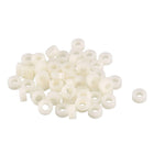 100 Pcs ABS Cylinder LED Spacer Holder Support M3 x 3mm Beige