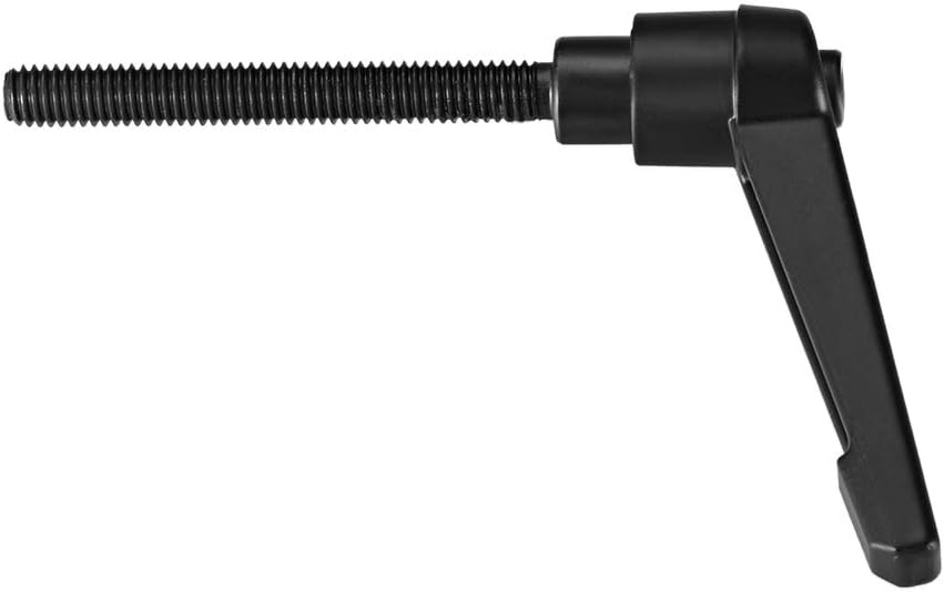 M10 x 60mm Uchwyt Regulowany Klucz Zasuwowy Przycisk Wkręcania Rączka Męski Stud Sworzienowy Przyciski Szybkiego Uwalniania Śruby Kluczowe z Klipem Czarny