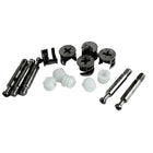 3-in-1 Furniture Connecting Kit 14mm OD Cam Fitting, 5.75x39.6mm Dowel Screws, 10.7mm OD Pre-Inserted Nut 5 Sets