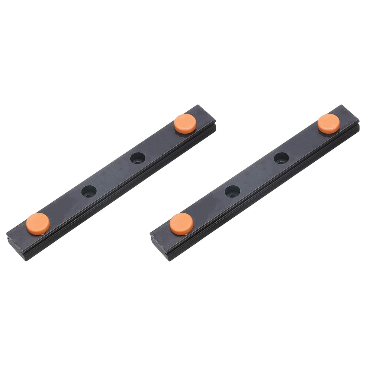 2 Pcs MGN12 100mm Bearing Steel Linear Guide Rail Miniature Linear Sliding Guideway Fit MGN12H Sliding Carriage Block in DIY 3D Printers and CNC Machine