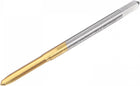 Straight Flute Taps, M2.5 x 0.45 Metric Left Hand Titanium Coated M35 Cobalt High Speed Steel Machine Tapping Screw Thread Milling Tap Machinist Repair Threading Tool