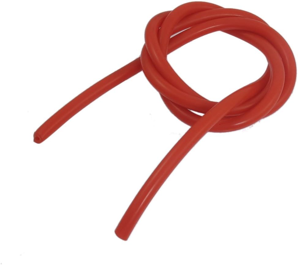 3mm Inner Dia 1M Length Red Silicone Vacuum Hose Tubing