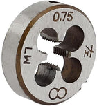 M7 x 0.75mm Metric 20mm OD Dia Steel Round Die Left Hand Thread Cutting Tool