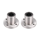 LMF13UU Linear Ball Bearings 13mm Bore 23mm OD 32mm Length Round Flange for CNC Machine 3D Printer 2pcs