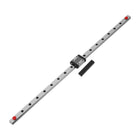 MGN12 450mm Linear Sliding Rail Guide with MGN12C Sliding Carriage Block and Mini Guide, Linear Motion Guideway for Mini Engraving CNC Machine 3D Printer