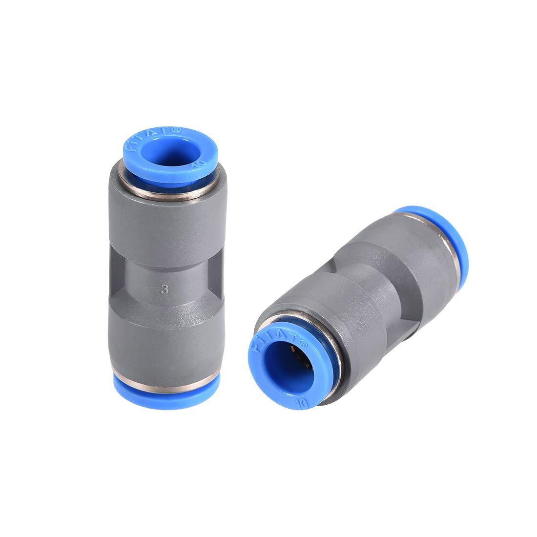 สายเชื่อมต่อตัดขนาดทันที 10mm ไป 6mm สีแดง สายท่อยูนิโอน สายท่อยูนิต์ที่ใช้กับอุปกรณ์ทางลมส