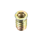 Wood Furniture M10x25mm Threaded Insert Nuts Interface Hex Socket Drive 30pcs