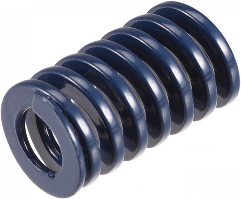3D Printer Die Spring, 12mm OD 20mm Long Spiral Stamping Light Load Compression Mould Die Springs for 3D Printer Electric Part, Blue