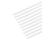 ABS Styrene Plastic Round Bar Rod,1/16 inch Dia 20 inch Length,White for Architectural Model Making DIY 10pcs