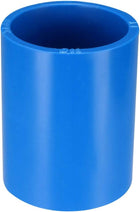 32mm Straight PVC Pipe Fitting Coupling Adapter Connector Blue 5 Pcs