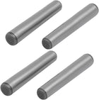 Carbon Steel GB117 50mm Length 8mm Small End Diameter Taper Pin 4pcs