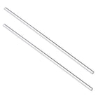 Acrylic Round Rod,Clear,1/4 Inch Diameter 10inch(247mm) Length,Solid Plastic PMMA Bar Stick 2pcs