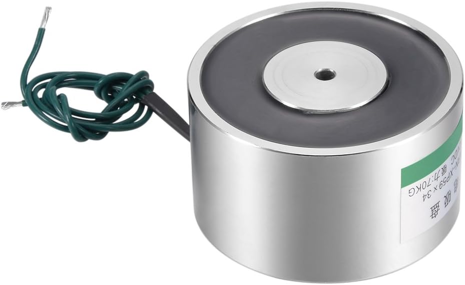 DC12V 700N Force Eelectric Lifting Magnet Electromagnet Solenoid Lift Holding 59 x 34mm