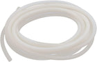 4mm x 7mm Milky White Silicone Tube Water Hose Pipe 5 Meters Length