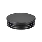 90mm Dia Plastic Tubing Plug Round Post End Caps for Handrail Stair Newel Guardrail Tube Black