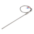 K Type Thermocouple M8 5x200mm Temperature Probe Sensor(0 to 600C) 5ft