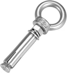 M6 x 50 Expansion Eyebolt Eye Nut Screw with Ring 304 Stainless Steel Anchor Raw Bolts 1 Pcs