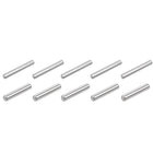 5X 30mm and 6X 30mm Dowel Pin 304 Stainless Steel Cylindrical Shelf Support Pin for Connecting and Positioning, 20in 1 Set