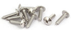 M5x20mm Thread 316 Stainless Steel Truss Phillips Head Self Tapping Screw 10pcs