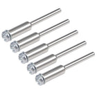Cut-Off Wheel Screw Mandrels 2.35mm Shank Diameter Cutting Disc Holder for Compatible Rotary Tools 5 Pcs