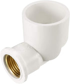 32mm Slip x 1/2PT Female Thread 90 Degree PVC Pipe Fitting Elbow 2 Pcs