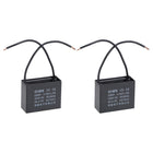 Ceiling Fan Capacitor CBB61 4.75uF 450V AC 2 Wires Metalized Polypropylene Film Capacitors 47x20x37mm for Water Pump Motor Generator, Pack of 2