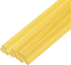 LinkMejor Mini Hot Glue Gun Sticks 11-inch x 0.27-inch for Glue Guns, Yellow Clear 10pcs