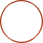 Silicone O-Ring, 130mm OD, 123mm ID, 3.5mm Width, VMQ Seal Rings Gasket, Red