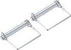 Shaft Locking Pin - 12mm x 80mm Coupler Pin for Farm Trailers Lawn Garden in Square 2Pcs